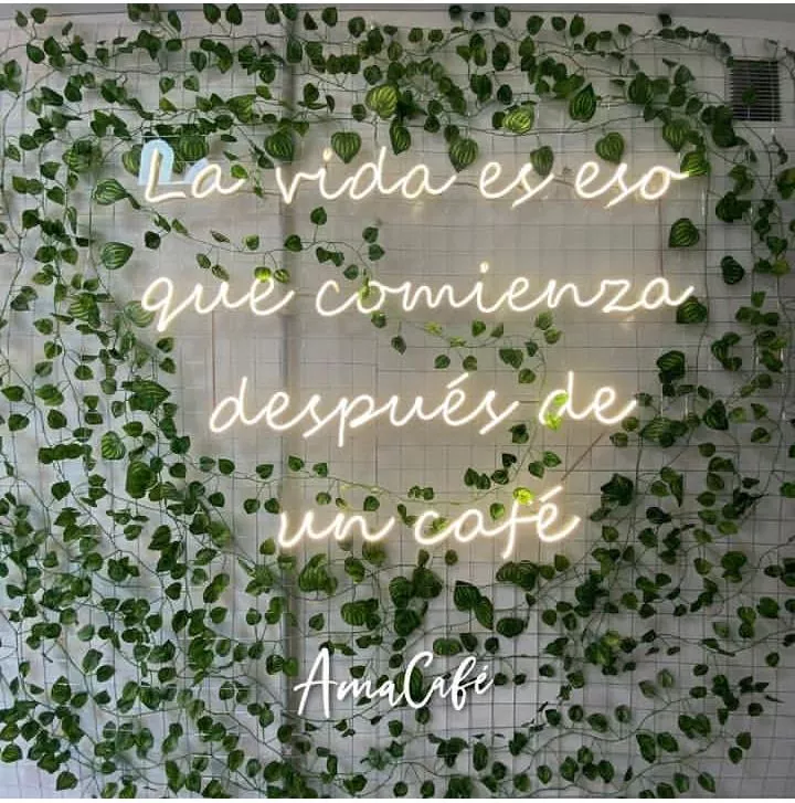 Cartel con frase
