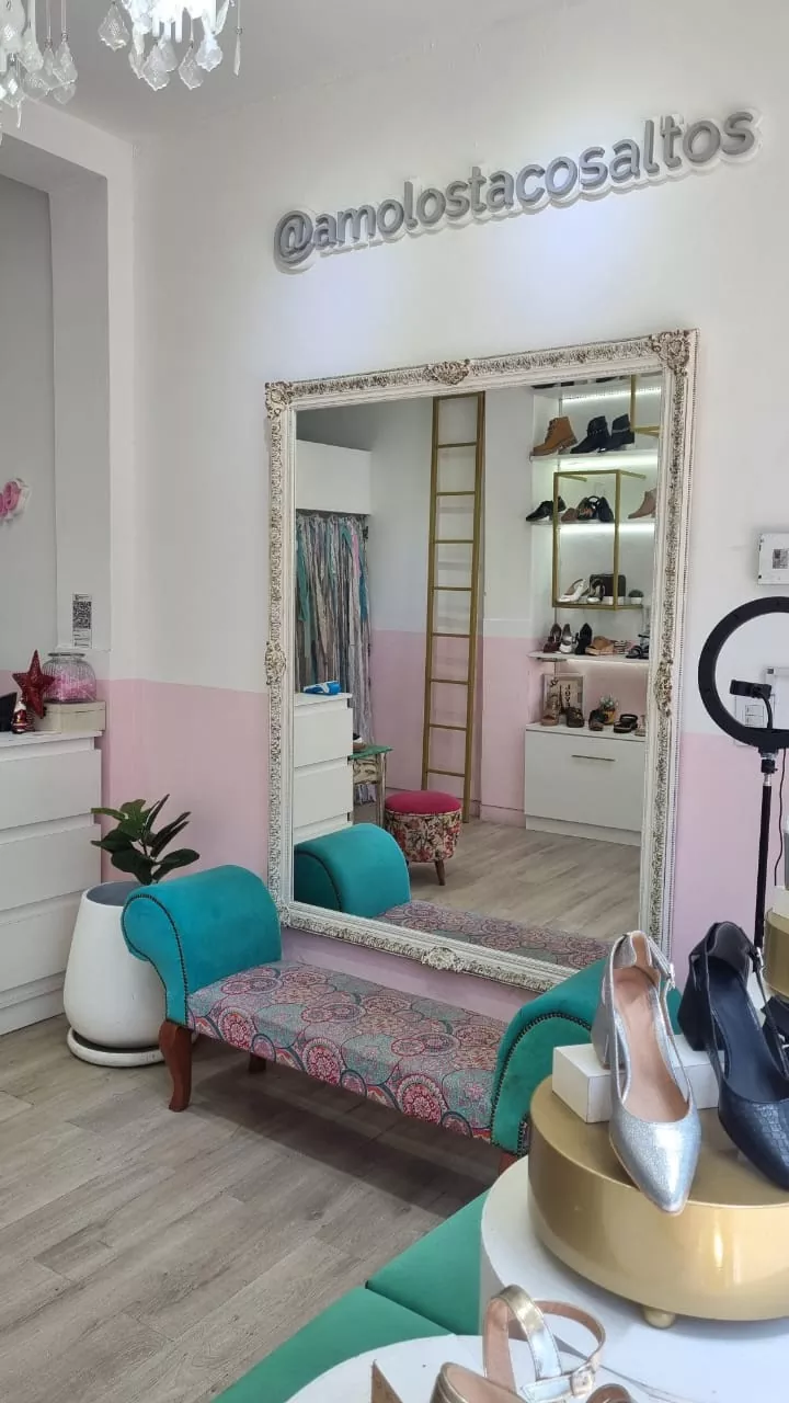 Maceta asiento y espejo