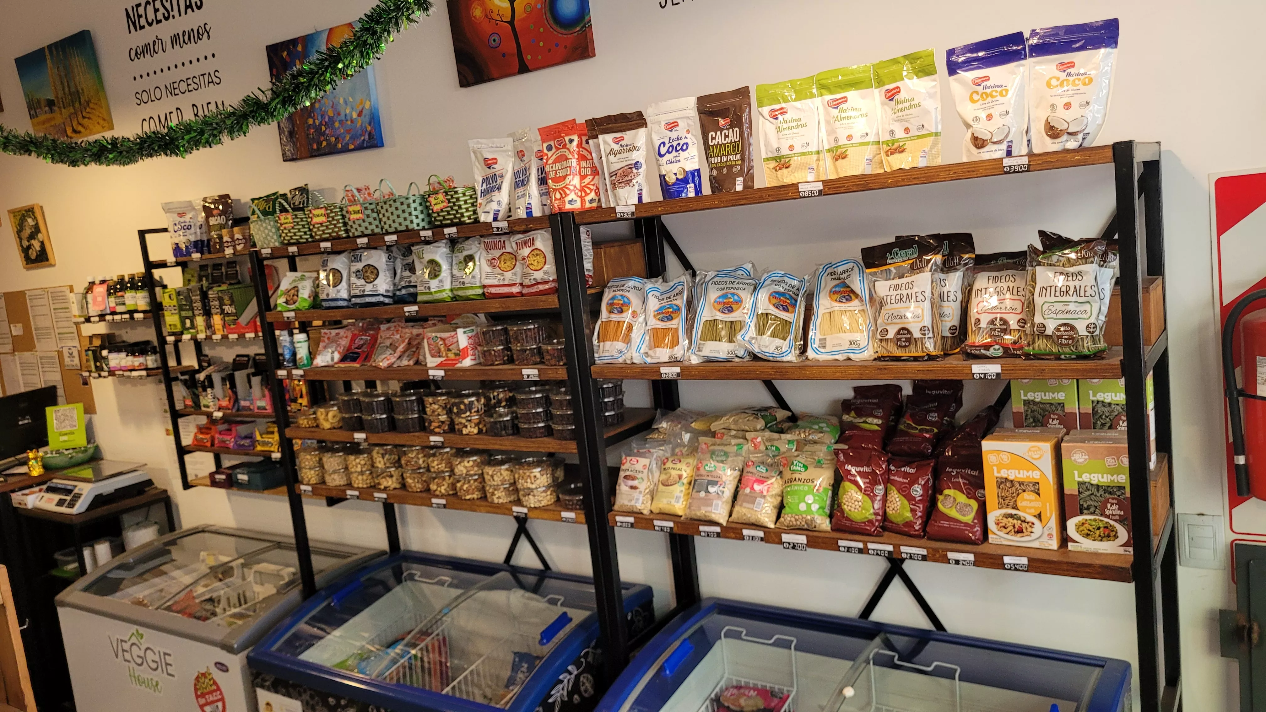 6 gondola y freezers