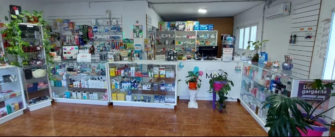 Farmacia maya mostradores