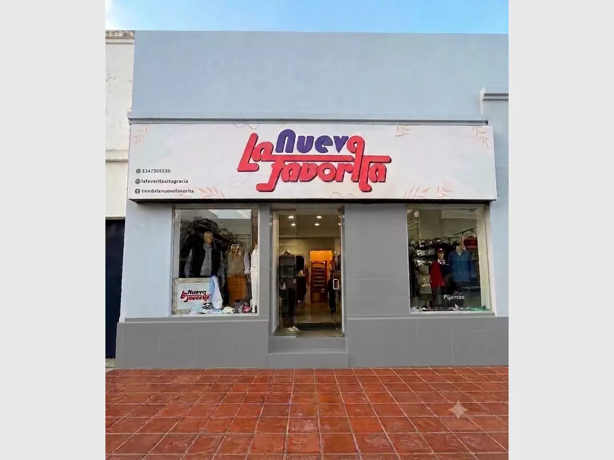 Show frente fondo de comercio